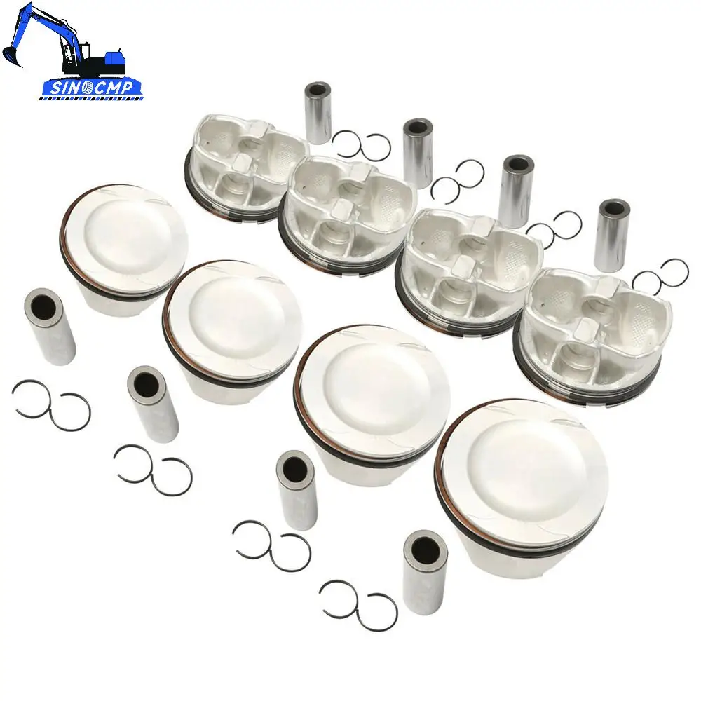 8pcs M157 Engine Pistons Rings For Mercedes-Benz C218 X218 W212 S212 W166 M157 5.5L A1570300117 2780301317 1570300517 1570300317