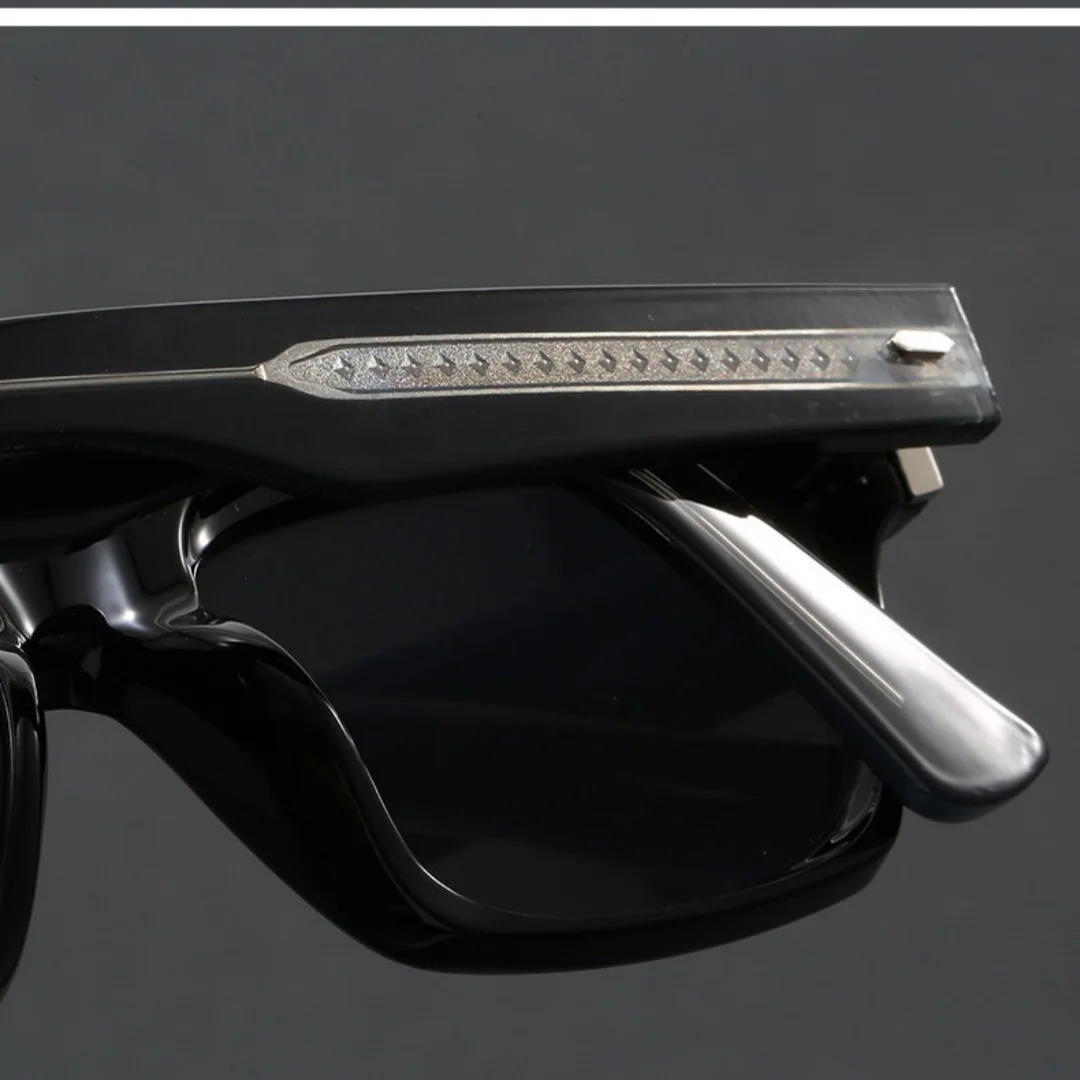 جودة مربع النظارات الشمسية رجل يدوية UV400 للجنسين نظارات شمسية الرجال السفر المشي لمسافات طويلة الشاطئ الصيد نظارات