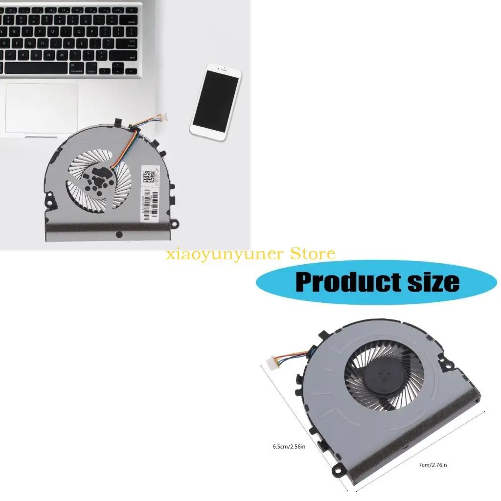 P9JB DC5V Fan For 15-DA 15-DB Notebook CPU Cooler HeatSink L20483-001 L20470-001