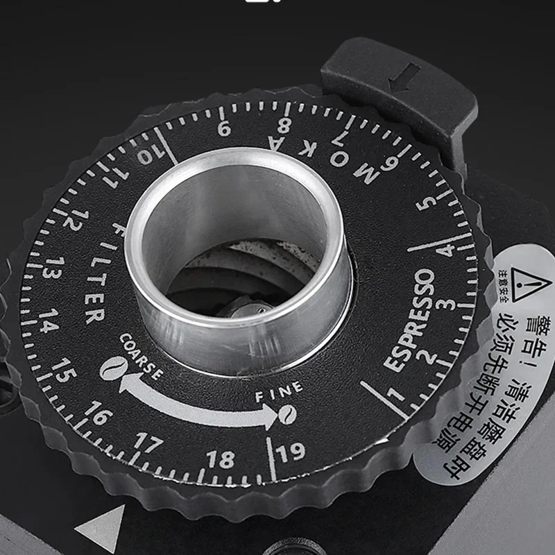 سكين مخروطي منزلي 220 فولت، مطحنة حبوب القهوة الكهربائية، مطحنة حبوب القهوة التجارية الاحترافية