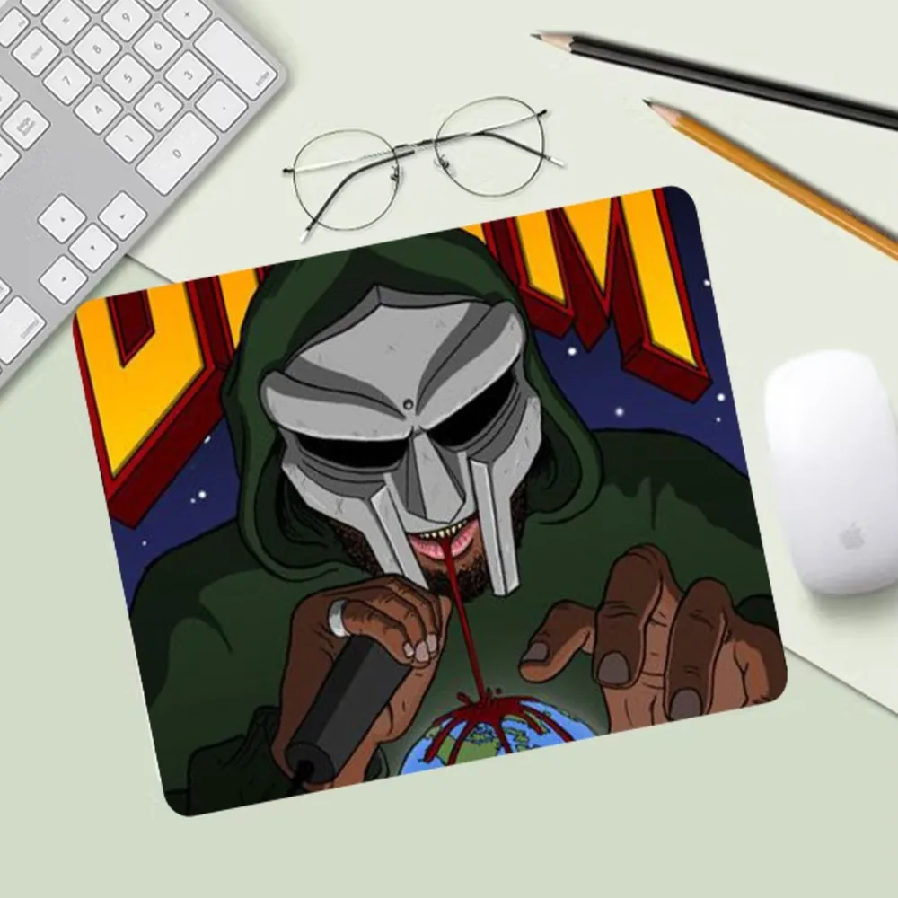 MF DOOM Rapper Mousepad Computer Desk Mat Table Keyboard Pad Laptop Cushion Non-slip Deskpad