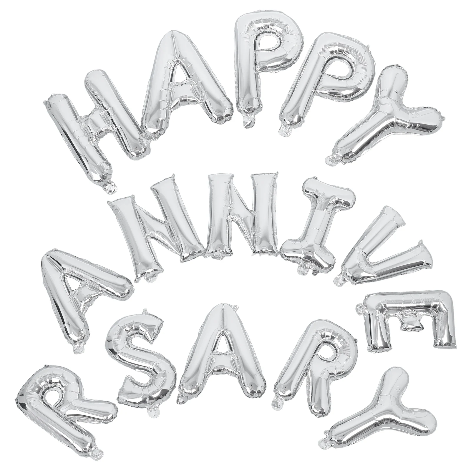 

Aluminum Film Balloons 16 Inch Decorative Letter Balloons Anniversary Banner Wedding Romantic Happy