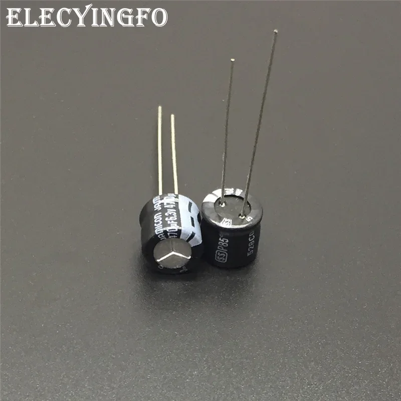 10 buah/100 buah 470uF Series JAMICON SS Series 8x7mm kualitas tinggi profil rendah capacitor kapasitor elektrolitik aluminium