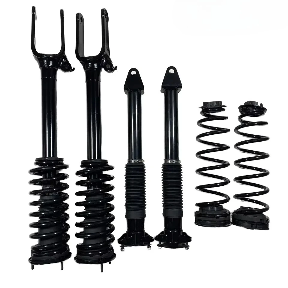 Premium Quality Aftermarket Air To Coil Spring Shock Absorbers Coilover Suspension for Mercedes W164 X164 1643205813 1643204613