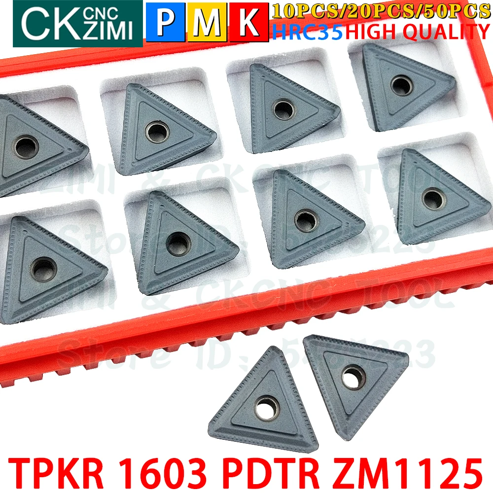 TPKR 1603 PDTR ZM1125 TPKR1603PDTR carbide inserts milling insert Tools turning tool CNC Metal lathe tool Indexable Milling Tool