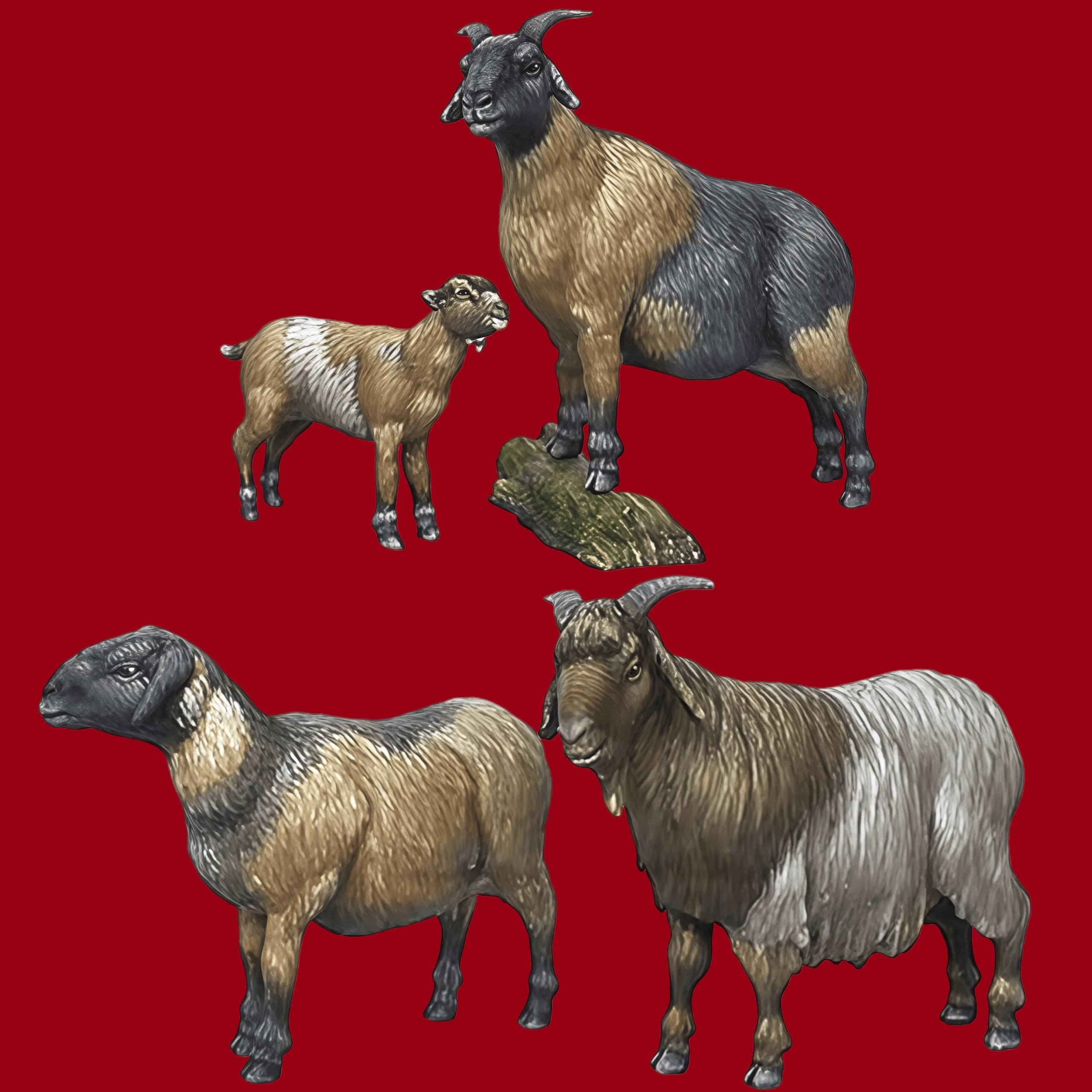 1:35 Resin Model Assembly Kit, GK, Resin Flock Model, Unpainted, Needs To Be Assembled