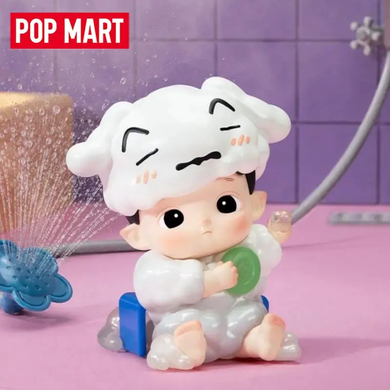 POP MART HACIPUPU CRAYON SHINCHAN One Day In Kasukabe Series Trendy Blind Box Toys Mystery Box Guess Bag Action Figure Surprise