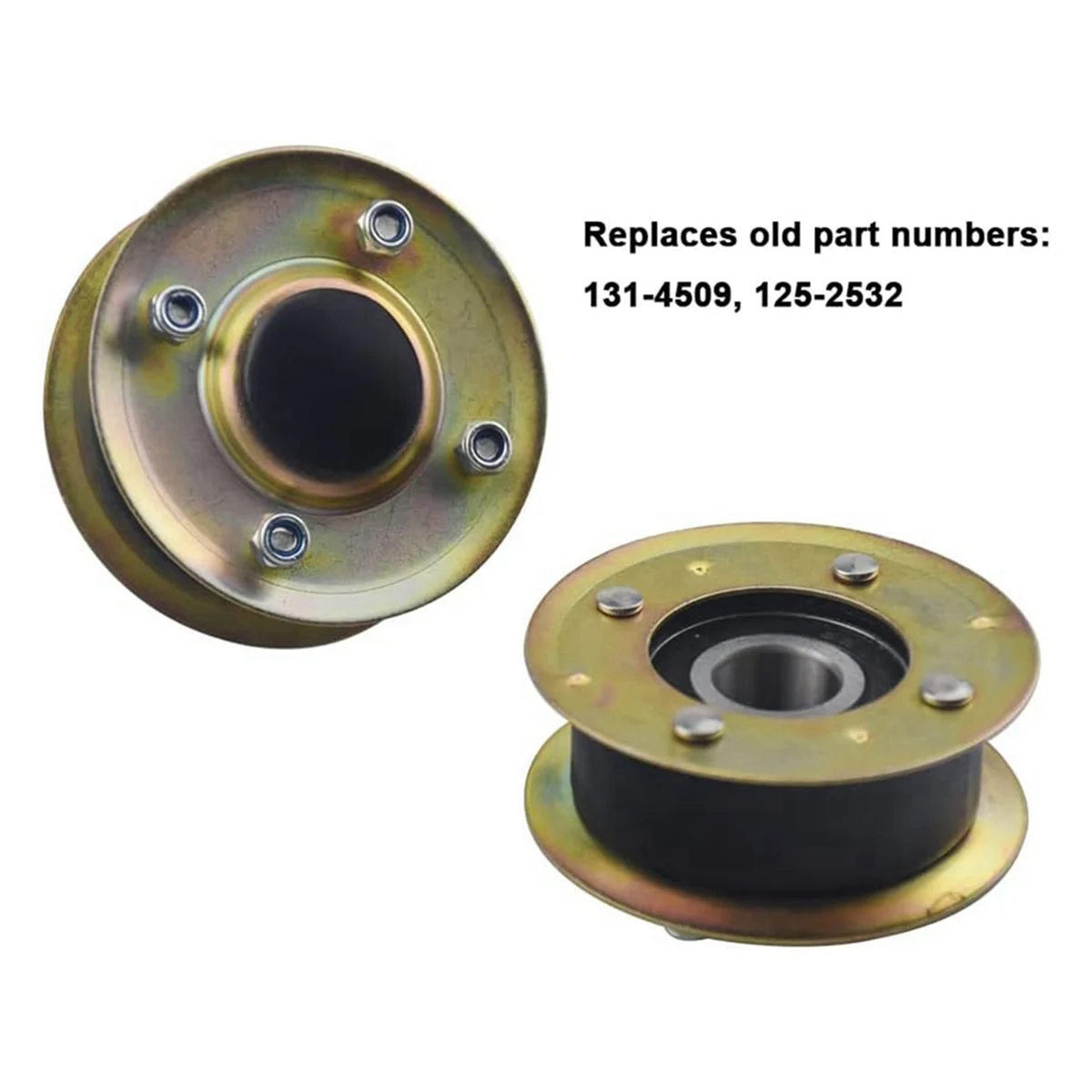 Langlebiges 131-4529 125-2532 Riemenscheiben-Set, kompatibel mit Toro 30 Zoll Timemaster