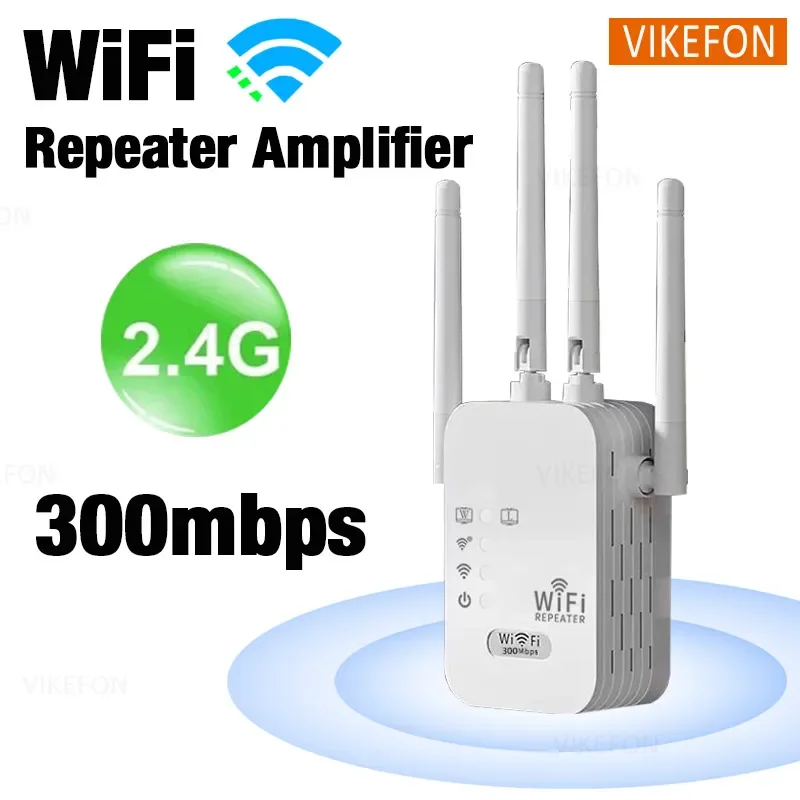 2.4G/300mbps اللاسلكية واي فاي مكرر مكبر للصوت واي فاي إشارة الداعم شبكة طويلة المدى لمكتب صغير موسع واي فاي مكبر للصوت