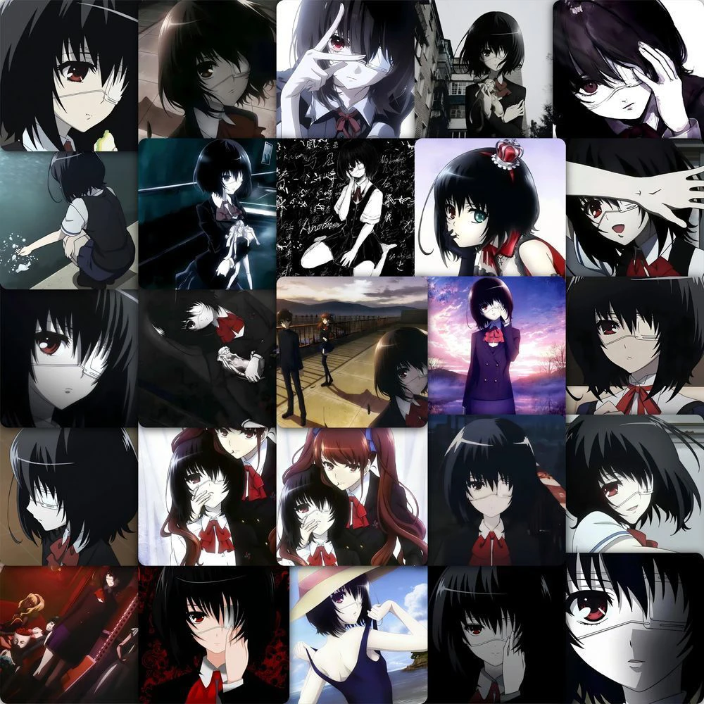 10/30/59 قطعة الفتيات ميساكي مي ملصقات الكرتون آخر أنيمي ملصق محمول سكيت حقيبة الهاتف الأمتعة الديكور مائي