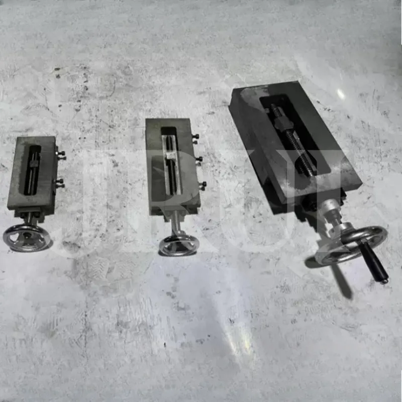 Cast Iron Linear Slide Table With Manual Handwheel Woodworking Machine Linear Motion Guide Assembly