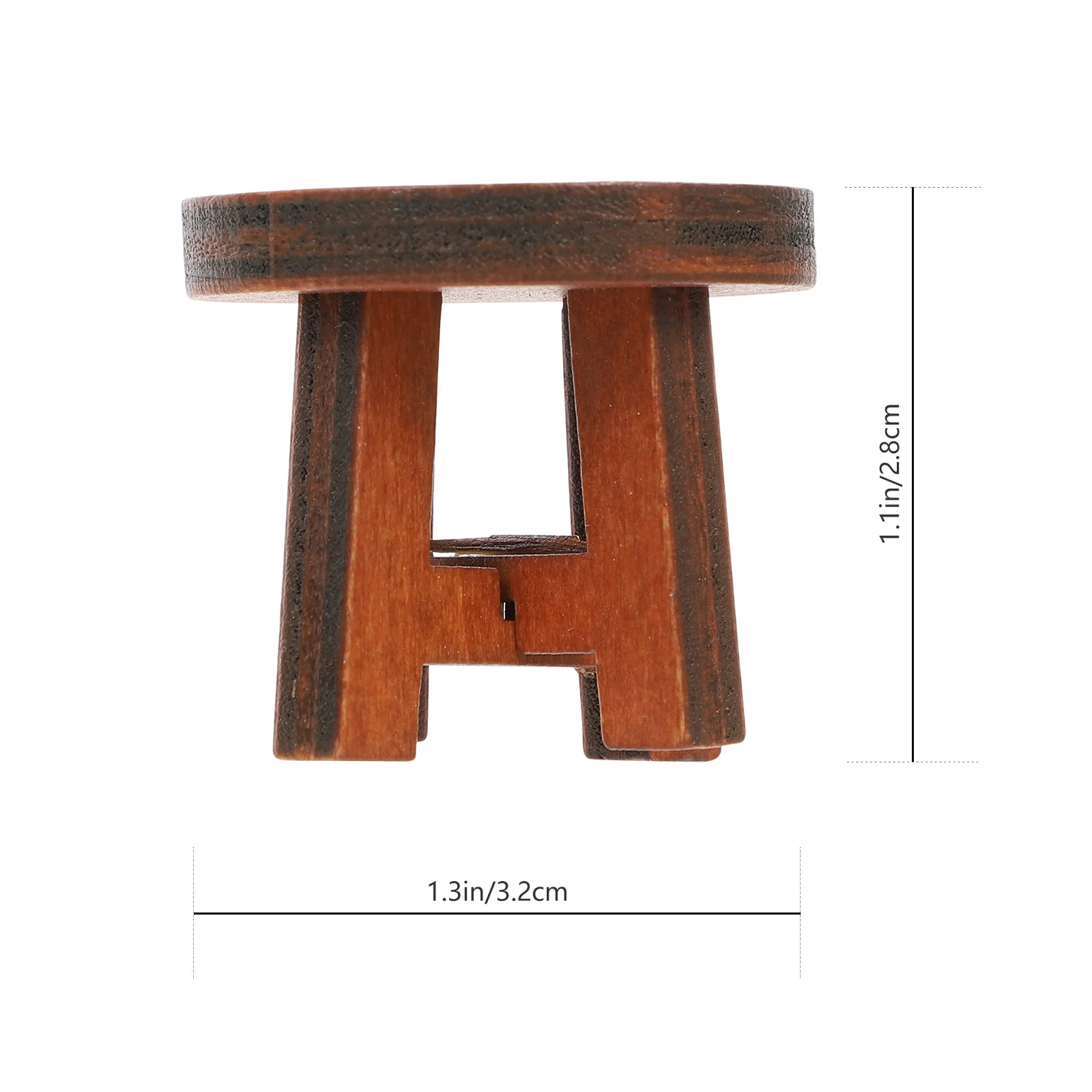 Sedie in miniatura da 2 pezzi per mobili per case delle bambole Artware creativi Puntelli per foto Artigianato