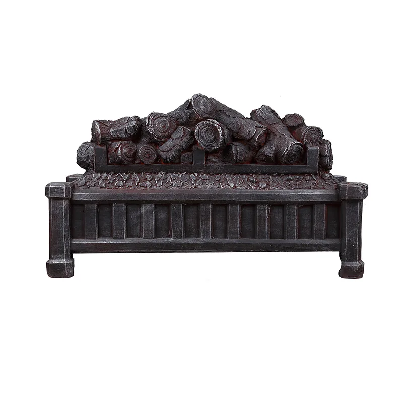 

European heating wall decorative charcoal Hotel bar Living room with electronic simulation fireplace heating decorative
