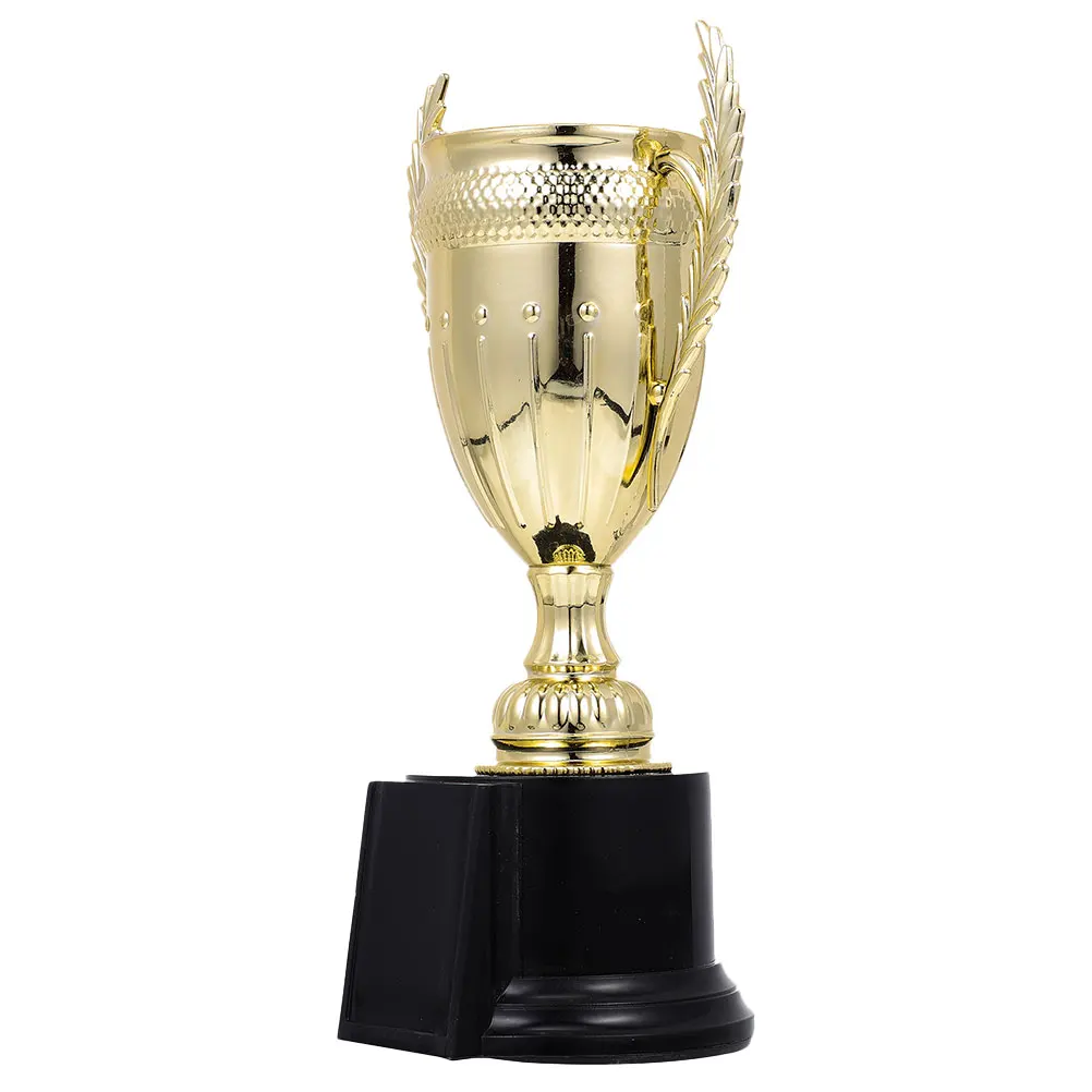 

1pc Golden Plastic Trophy For Sports Competitions Winner Award Party Favors Gift Race Tournament Decorations