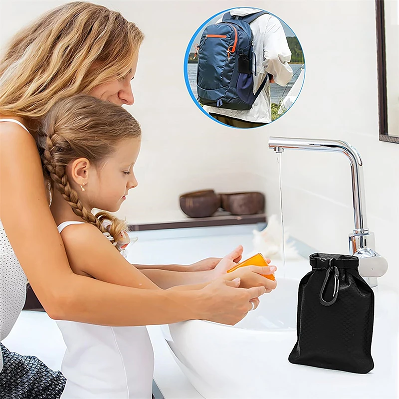 Soap Bar Case Dish Bathroom Sealed Waterproof Tableware Soap Holder 1pc Multi-functional Travel Storage Bag For Outdoor Travel