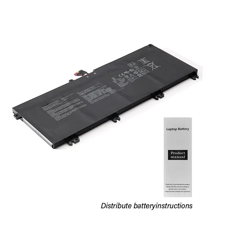 Imagem -06 - Bateria do Portátil para Asus Strix B41n1711 Gl703vd Gl703vm Gl503vd Gl503vm Fx503v Fx705dt Fx705dd Fx705du Fx705dy 64wh