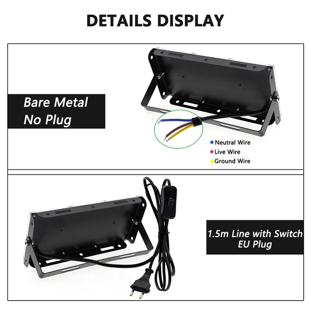 Lampa LED do uprawy 50W/100W/150W |   Lampa fito pełnego spektrum |   AC 220 V |   Rośliny doniczkowe, hydroponika i oświetlenie do uprawy w szklarniach