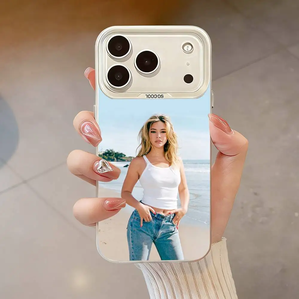 حافظة هاتف Actor M-Madelyn C-Clines لهاتف iPhone 17,16,13,12,X,11,15,14,Pro,Max,Plus,SE4,Air, Mini White IMD HD Matte #3