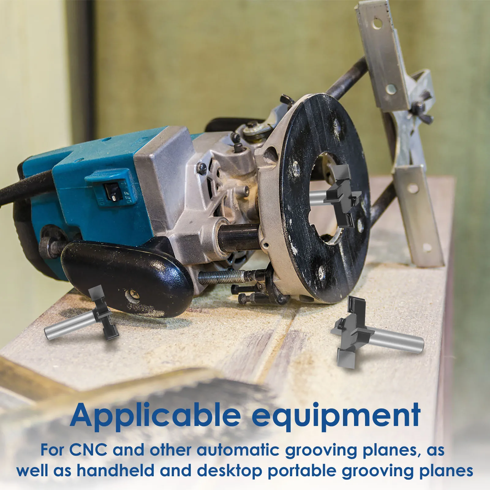 超硬スラブ圧縮フライスカッター、シャンクcnc Spilboardサーフェッシングルーター、ウッドプランジャービット、インサート超硬、2インチ、1インチ、2インチ