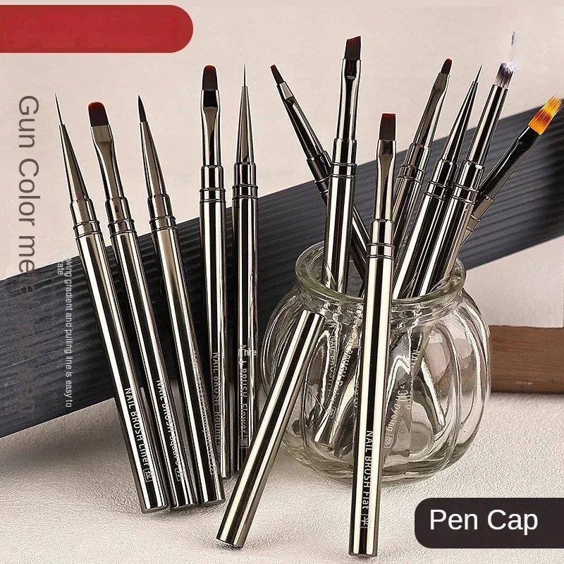 Nail Art Liner Brushes Gel Nail Brush Gel Polish Painting Brush Drawing Art Brush Pen Set Nail Pen Accessories