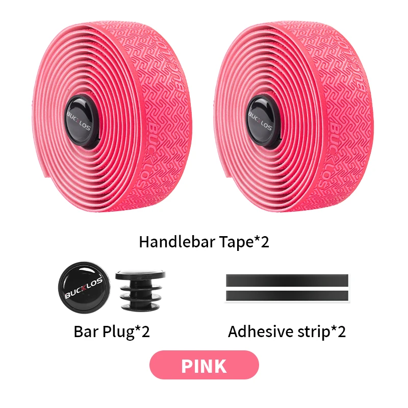 BUCKLOS Rennrad Lenkerband Rutschfestes PU EVA Fahrradlenkerband Rennrad Drop Bar Tape Rennrad Zubehör