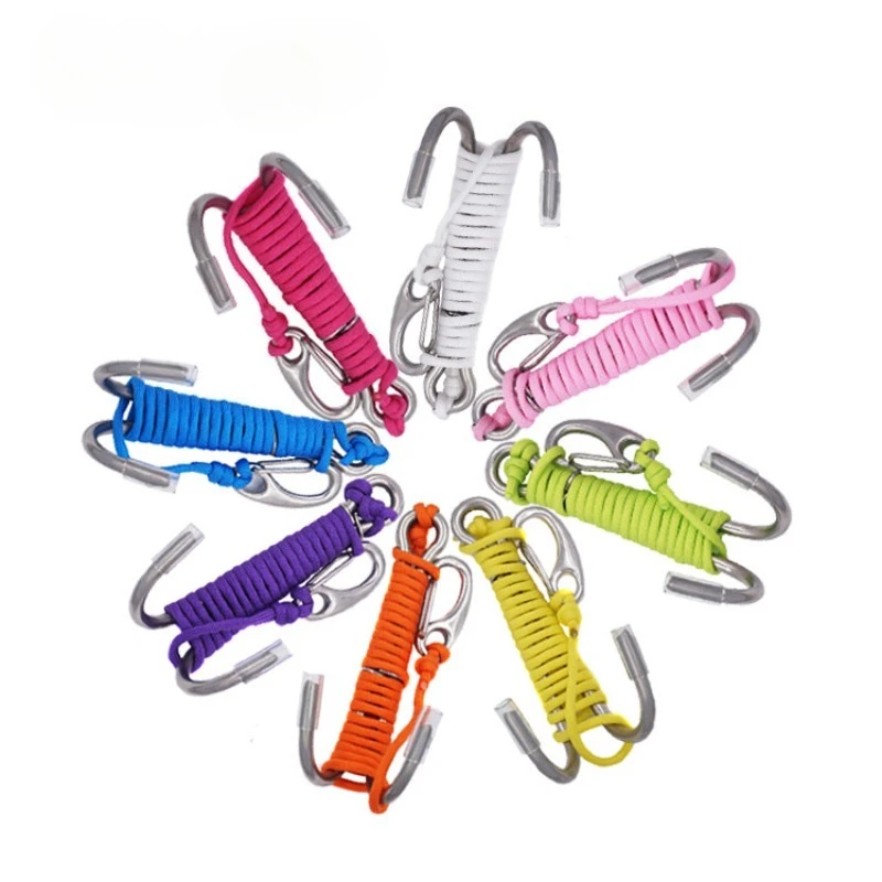 1PCS Dual Head Stainless Steel Reef Hook, Anti-corrosion Underwater Tool for Scuba Diving