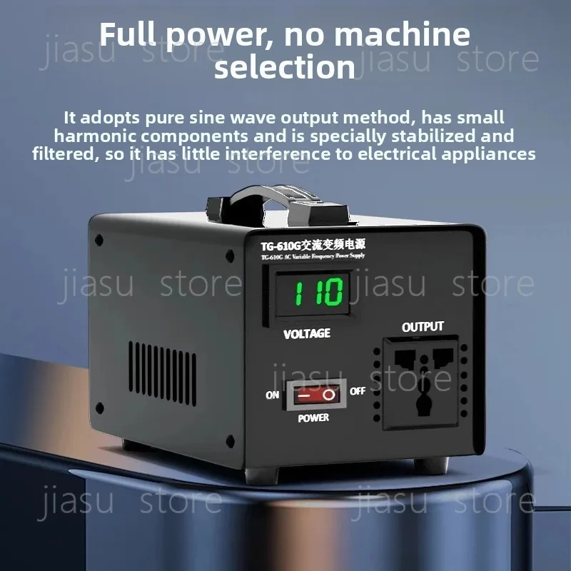 Voltage Converter, 220V To 100V 110V 120V, AC 50Hz To 60Hz Frequency, Transformer view 3