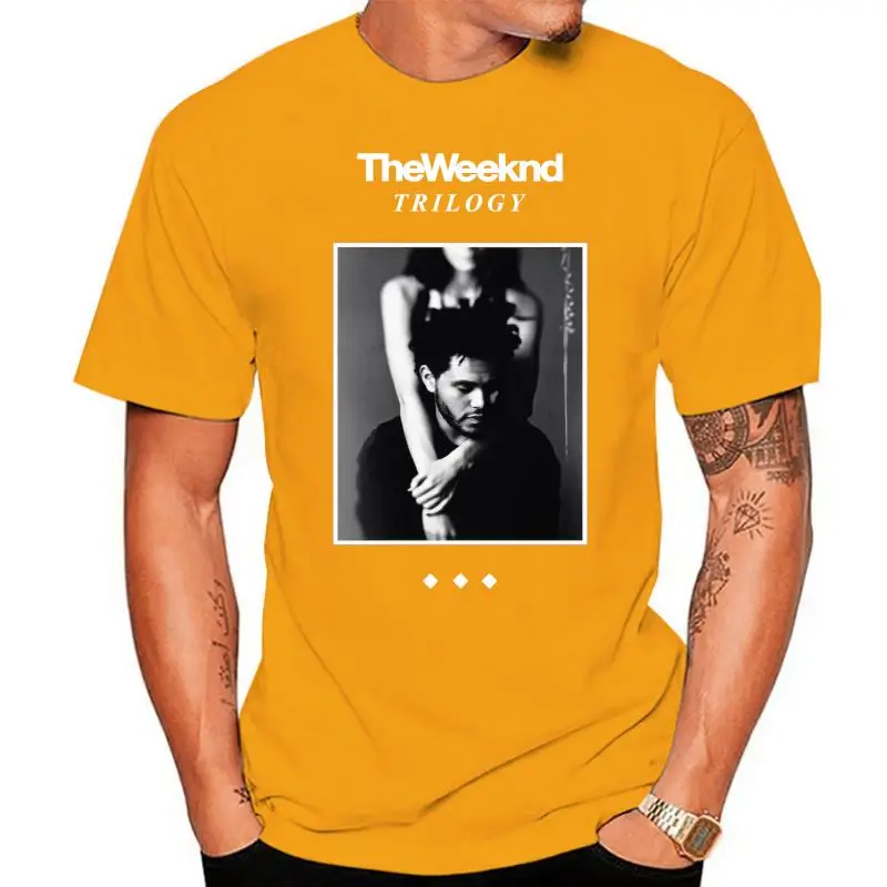 THE WEEKND TRILOGY ALBUM COVER XO BLACK USA SIZE T-SHIRT S M L XL 2XL XXXL ZM1