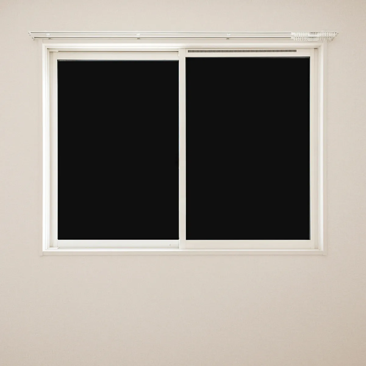 Lighttight Window Film Sun Resistant Privacy Protection Plastic Glass Sticker for Home Office Store 50Cm X 200Cm Black Simple