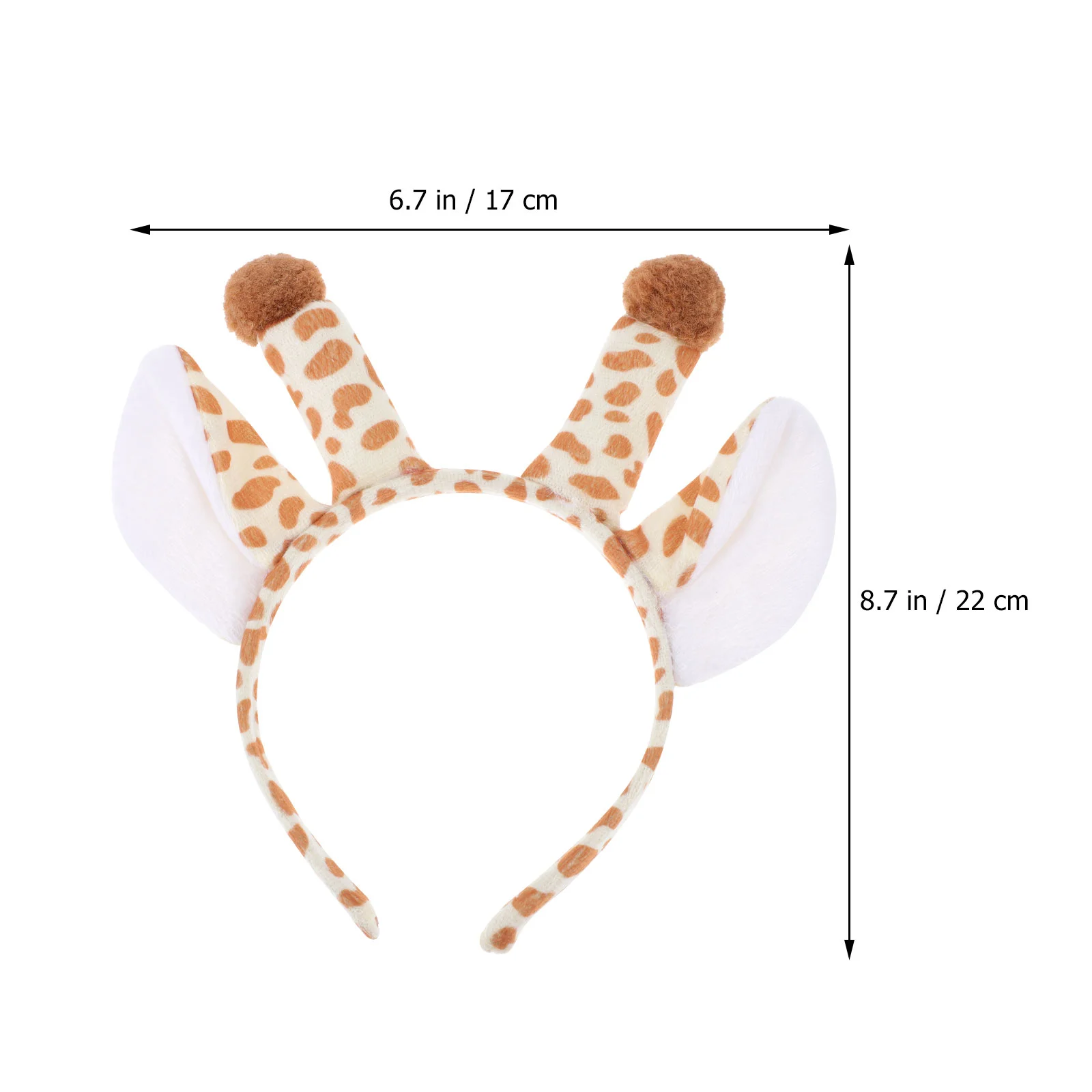 6 Pcs Animal Headband Hair Decors Lovely Wear Photo Props Kids Clothes Makeup Costume Girls Hoops for Miss Accessories