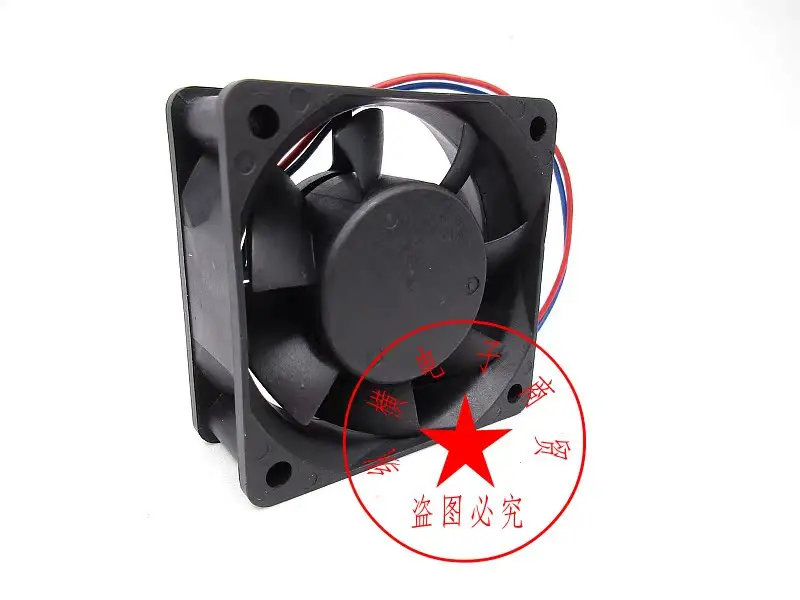 Bi-sonic BP602512H-03 DC 12V 0.13A 60x60x25mm 2-Wire Server Cooling Fan