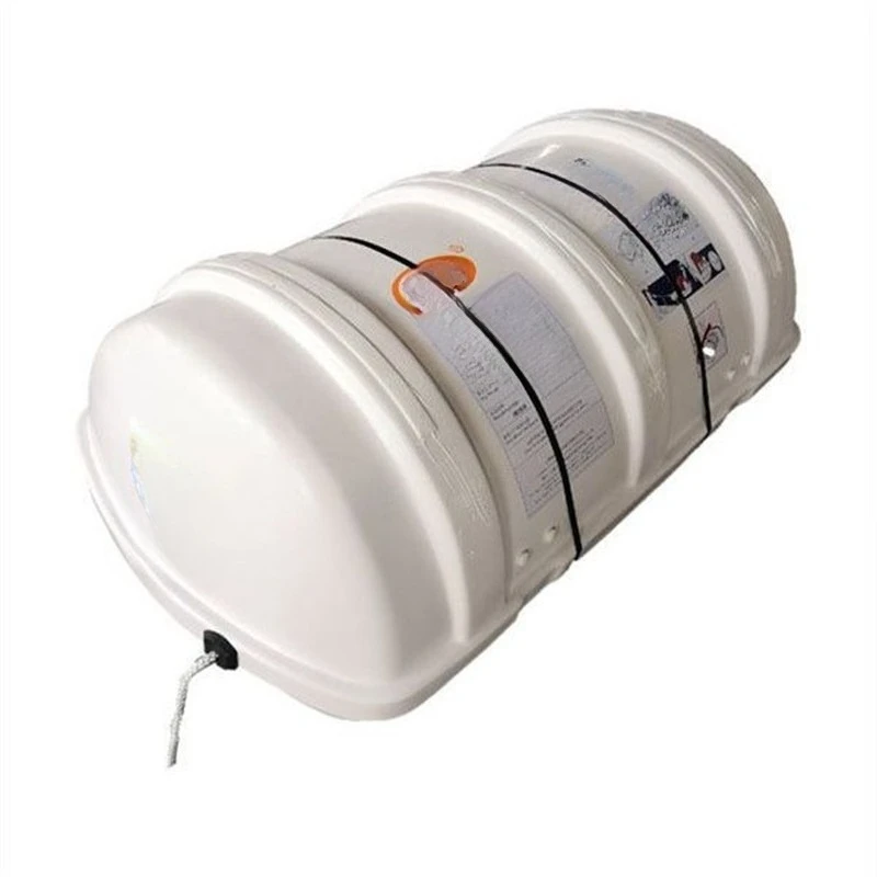 

Marine throwaway life rafts, hoistable life rafts, new standard life rafts for ships