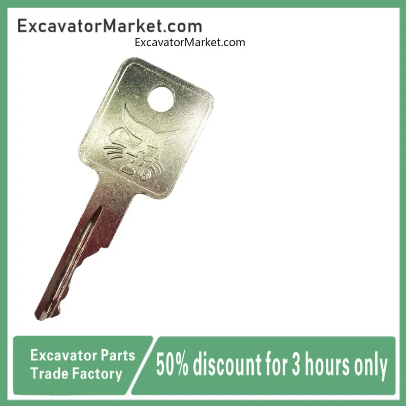 

For Bobcat E20 S550 S185 Skid Loader Sweeper Excavator Start Ignition Key Excavator Accessories excavator Parts