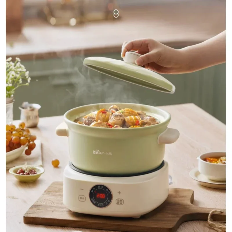 Fast Stew Casserole Saucepan Multi-Functional Healthcare Soup Porridge Large Capacity Stew Artifact Soup Soup Care-Free