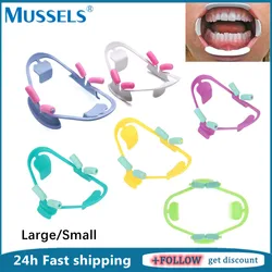 1PC Dental Mouth Opener 3D Oral Lip Cheek Retractor Plastic Prop Expand Spreader Dentistry Orthodontic Materials for Adult Child