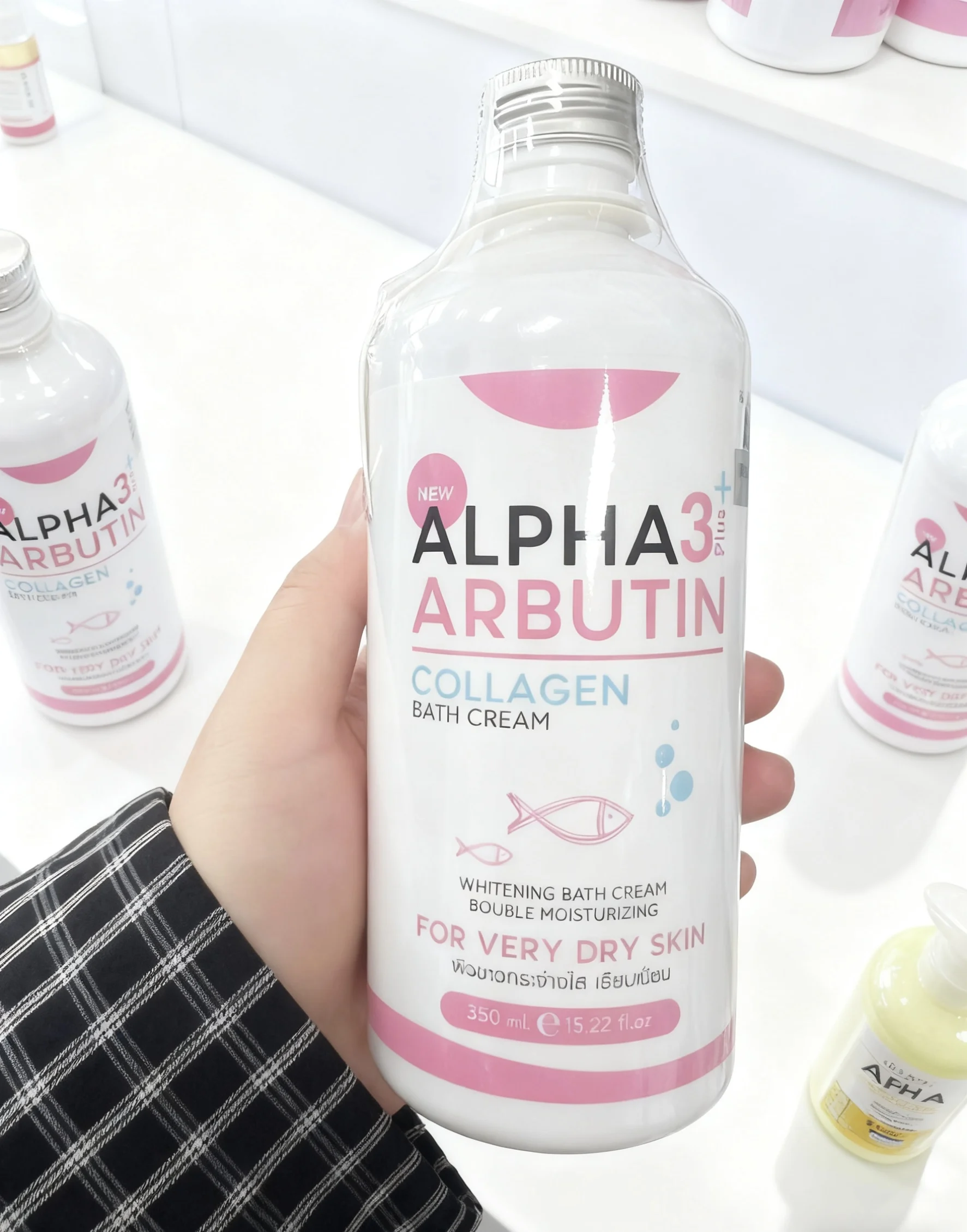 

α arbutin 3+Коллагеновый умывальник для тела осветляет увлажняет, выцветает тусклость, улучшает пятна кожи и осветляет полно