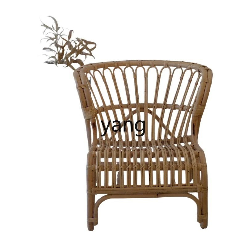 LMM natural true vine style home stay art design leisure chair