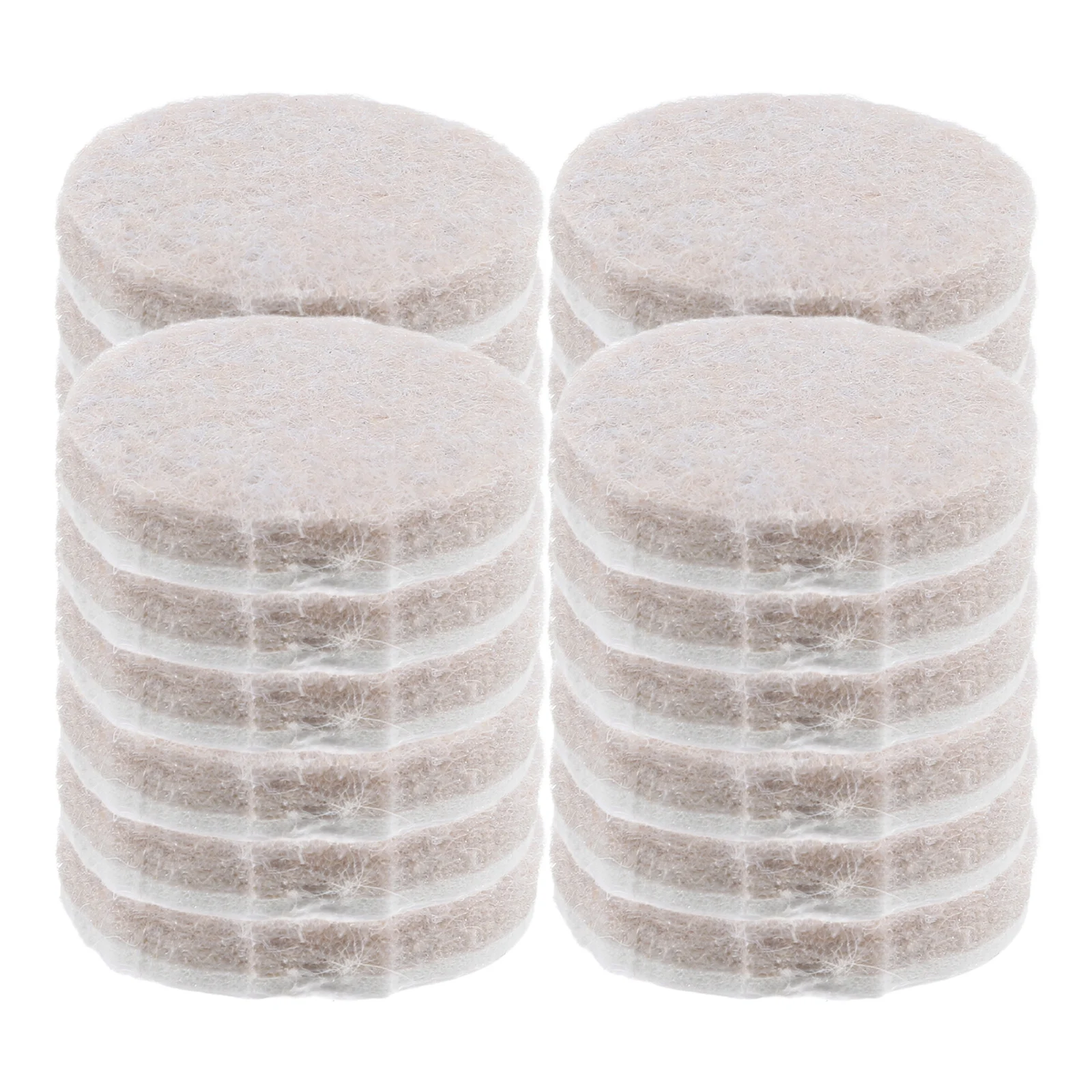 

24 Pcs Table and Chair Mats Felt Furniture Pads for Hardwood Floors Outdoor Legs Anti Slip