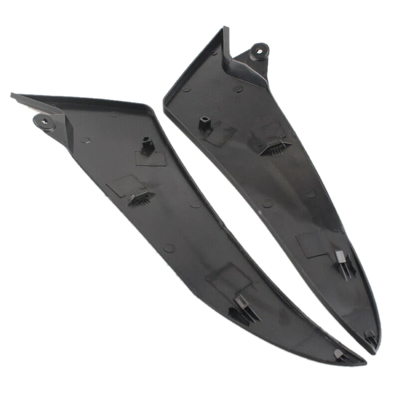 Motorcycle Black Gas Tank Side Cover Panel Fairing Trim Cowl For Yamaha YZF R1 2009-2014 YZF-R1 YZFR1