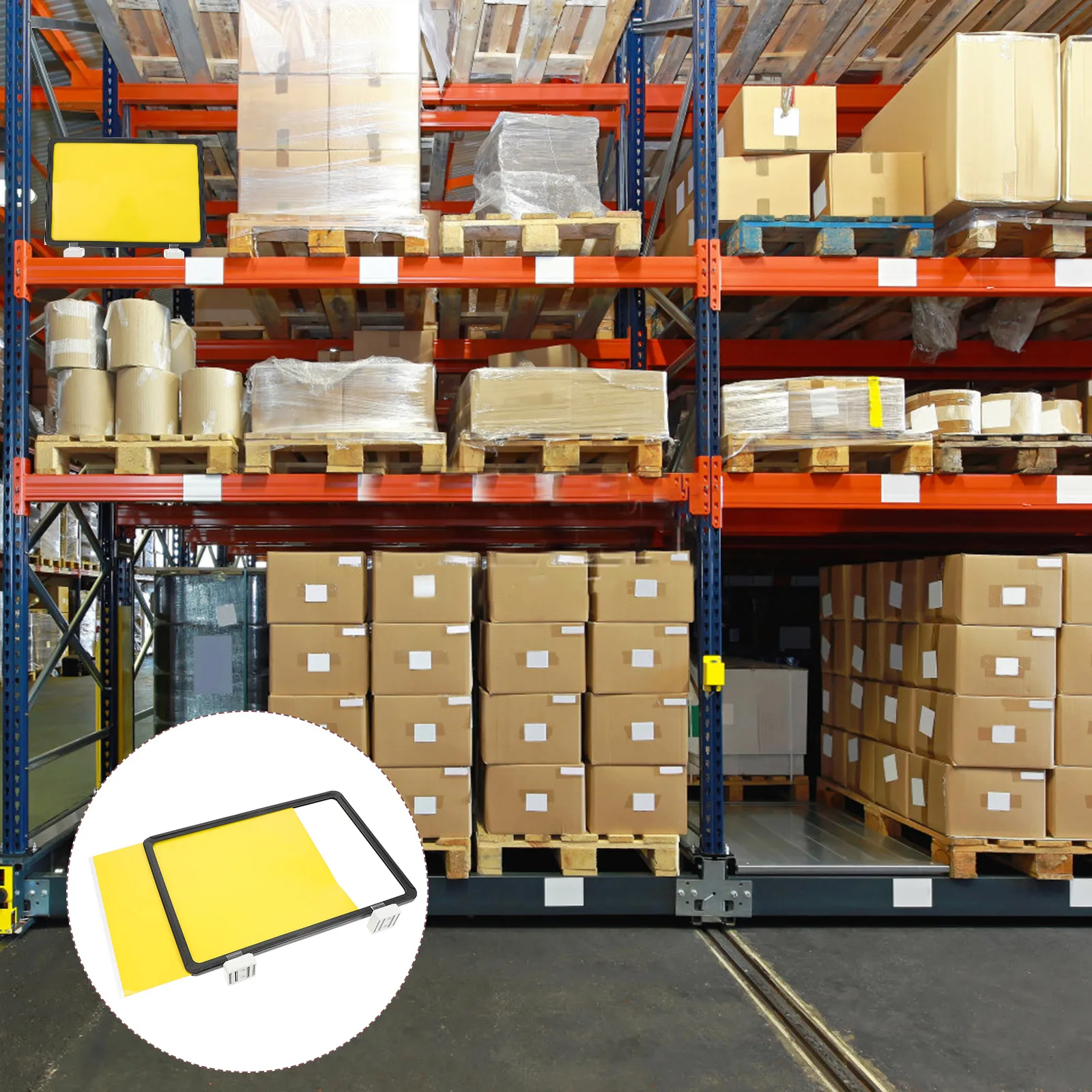 Bord Partitie Magazijn Uithangbord Classificatie Indicator