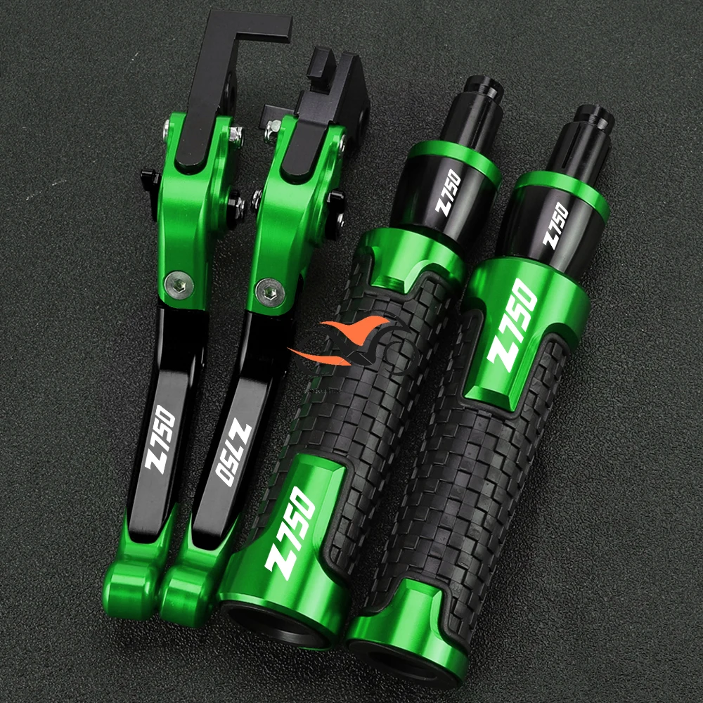 

For Kawasaki Z750 Z 750 (not Z750S model) 2004 2005 2006 Motorcycle Accessories Brake Clutch Levers Handlebar Hand Grips Ends