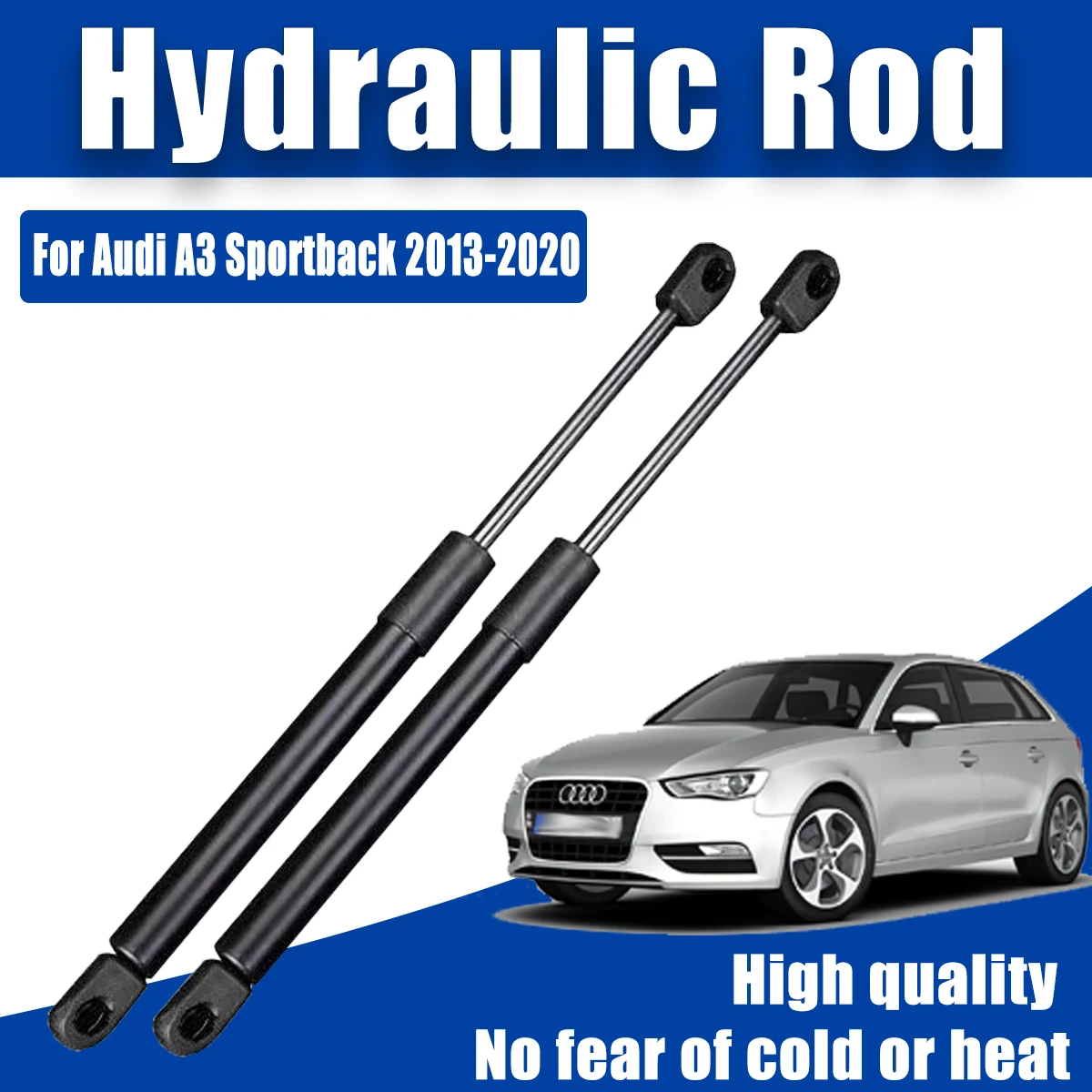 Hydraulic Rods Trunk For Audi A3 Sportback 8V 2013-2020 2014 Car Rear Hood Shock Bar Supporting Strut Spring Engine Accessories