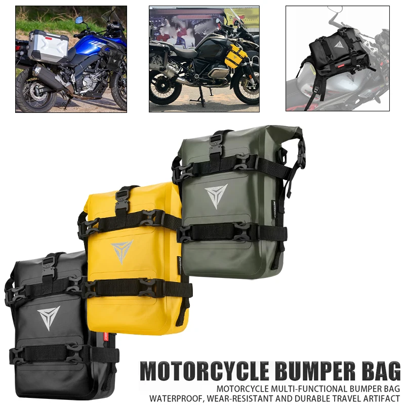 

Universel Waterproof Tool Bag For BMW R1200GS HONDA Suzuki DL650 V-Strom Motorcycle Accessories Frame Crash Bars Bag