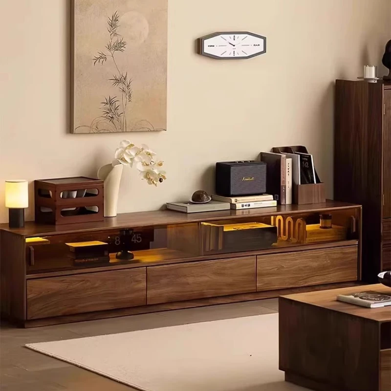 Pengarsipan Stand TV Nordic Film Lantai Tengah Ponsel Minimalis Gamer Tv Stand Universal Organizer Kayu Muebles Perabotan, Perlengkapan Peralatan Rumah Tangga