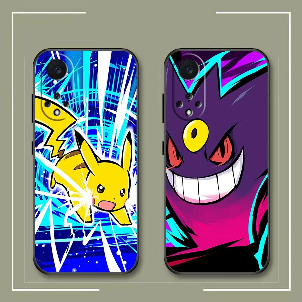 P-Pokemon P-Pikachu Phone Case For Huawei NOVA Y90 Y70 Y61 11 10 9 9 Plus 8 8I 7 7I 6 SE 5 5I 4 3 3I 2 Case Funda Coque Shell