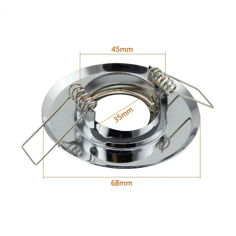 Modern MR16 GU10 Bulb Holder Recessed LED Spotlights Frame Adjustable Ceiling light led Holders for  LED Spotlight