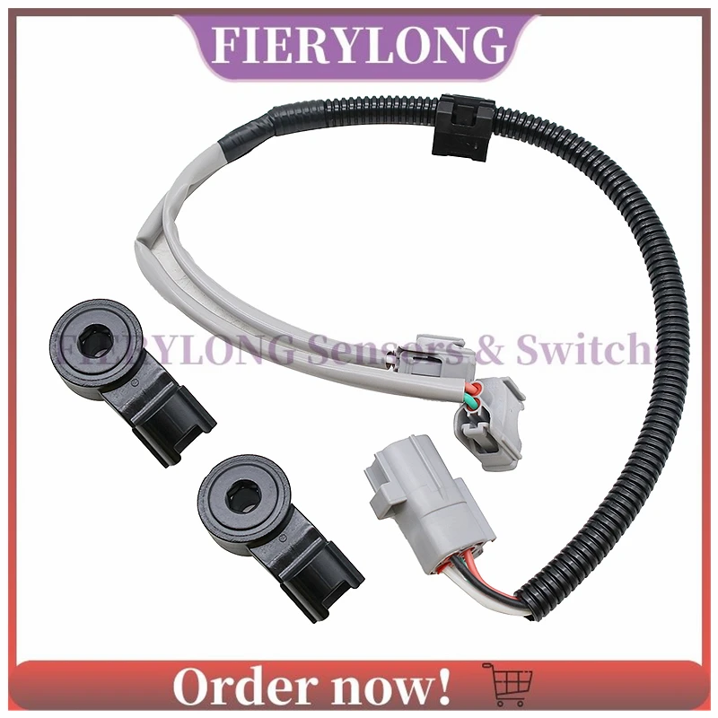 

82219-48010 89615-20090 Knock Sensor With Harness For Lexus Es330 Rx330 Rx400h Toyota Camry Highlander Sienna Solara