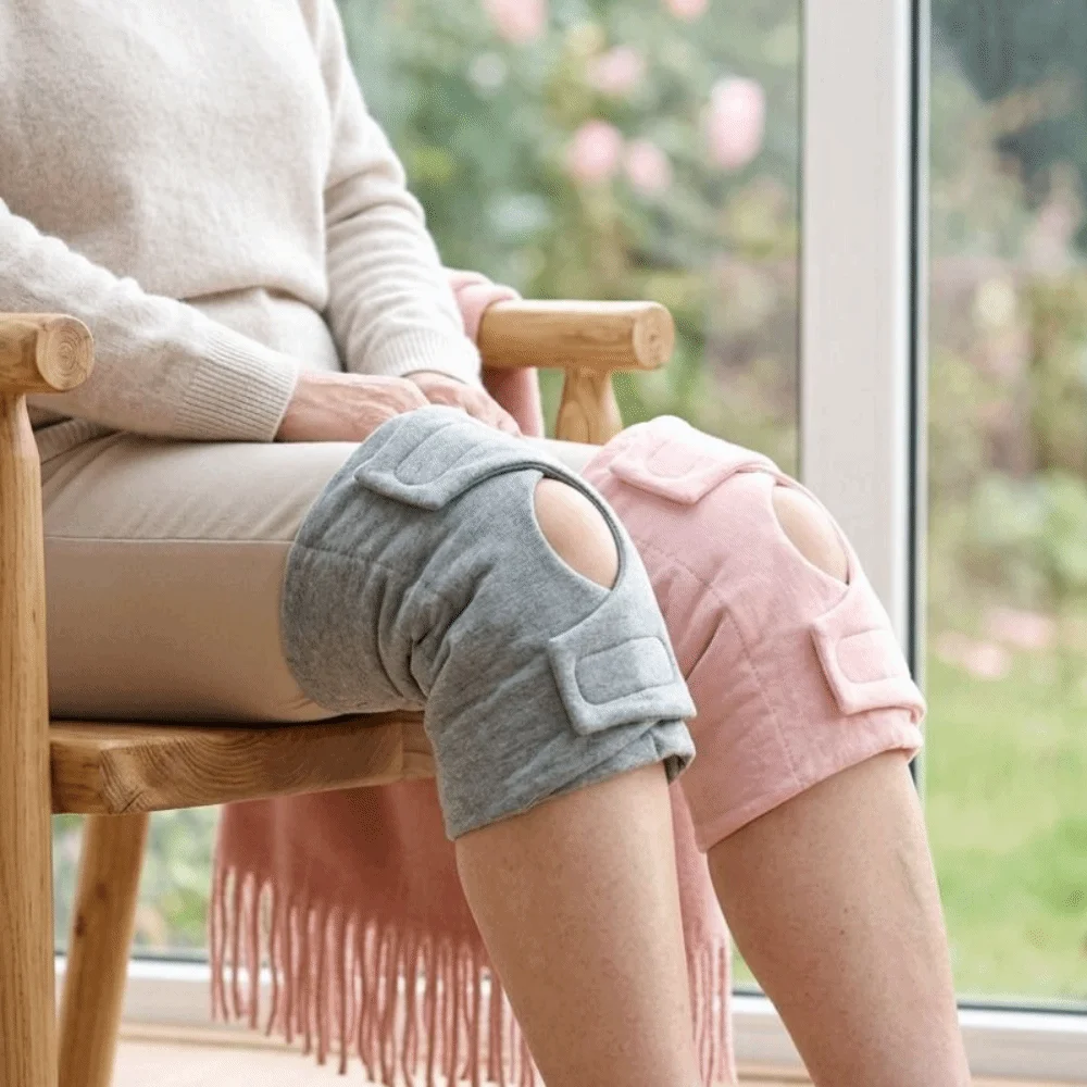 Knee Protector Soft Warm Knee Pad Adjustable Warm Thermal Leg Warmer Stretchable Windproof Winter Knee Brace Injury Recovery