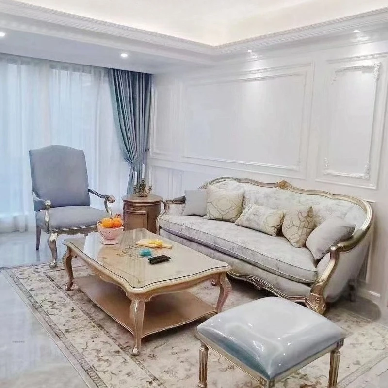 European Italian Living Room Sofas Antique Gothic Apartments Lounge Living Room Sofas Lazy Luxury Muebles Para Hogar Furniture