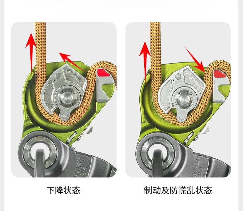 1PCS Third generation H series H5 outdoor rapid descent high-altitude ope ration equipment prot ection retarder